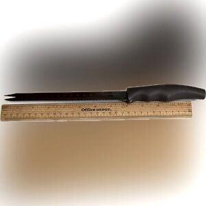 FOREVER SHARP SURGICAL STAINLESS STEEL CARVING KNIFE 8” BLADE W/ BOX CUTLERY